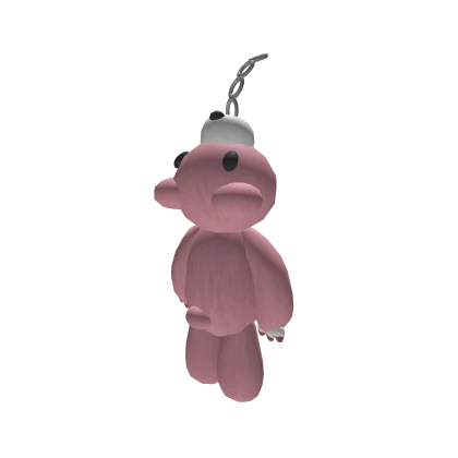 gloomy bear pink keychain