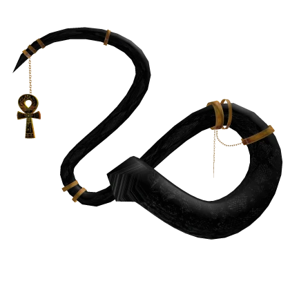 Black Ancient Snake Tail