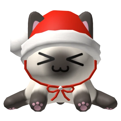 🍀Cute Santa Cat Hat (Siamese)