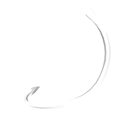 Pure White Demon Tail