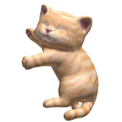 Cute Sleeping Cat Kitten - Red Tabby [3.0]