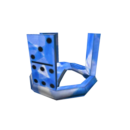 Blue Domino Crown