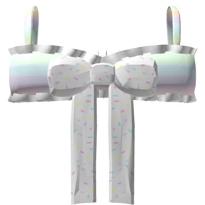 ୨ৎ: pastel sprinkles moe kawaii dress bow rainbow