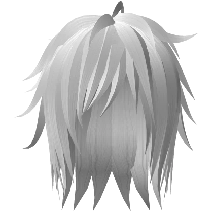white emo scene spiky vkei punk hair 