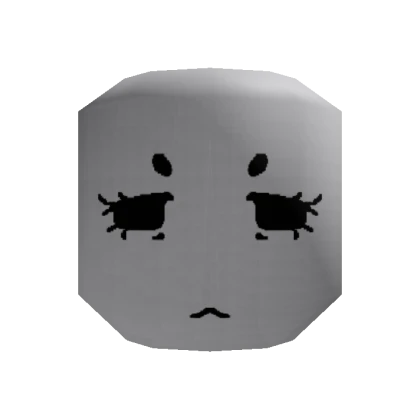 low poly pixel face V2