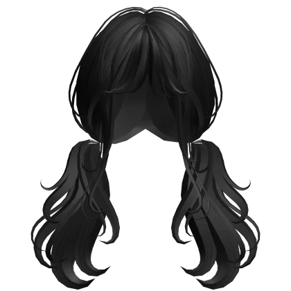 Wavy Flush Ponytail Hair