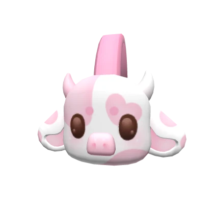 Cow Earmuffs Pink