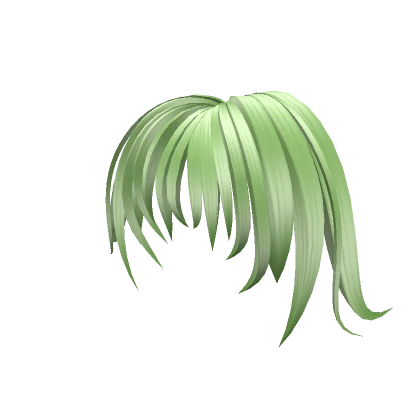 Fluff Bangs in Green