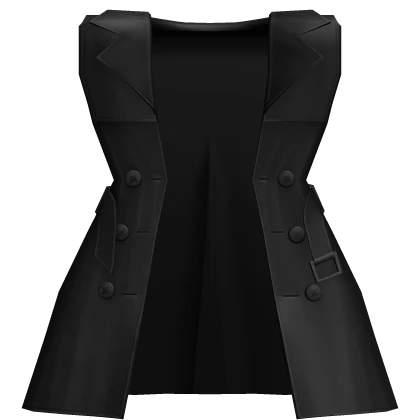 Trench Coat - Black [1.0 Girl Torso]