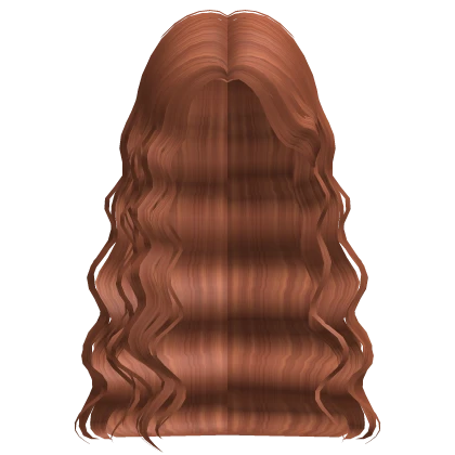 Ginger Half Tucked Wavy Hair