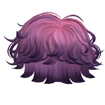 Purple Messy Boy Hair
