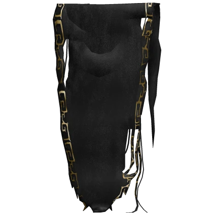 Gaian Sorcerer Distressed Gold Rune Cape