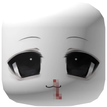 vkei jirai kei cute pixel splatter face