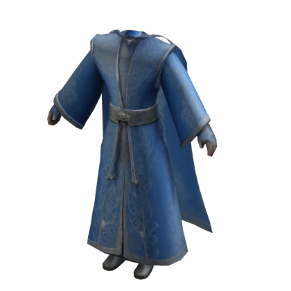 Runic Blue Mage Robe