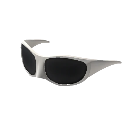 Editorial Sunglasses in White