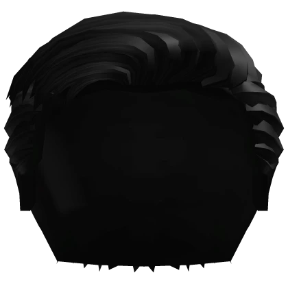 Plastic Black Combover