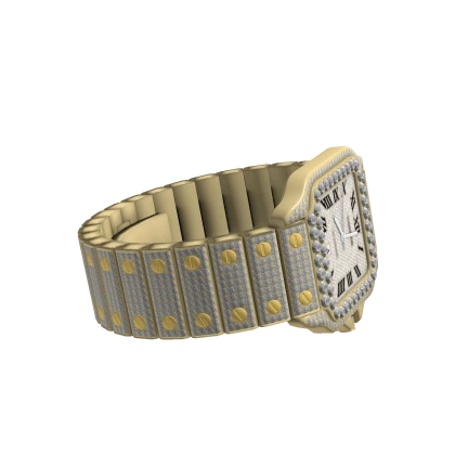 Iced Carteir Millionaire Watch