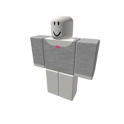 basic long sleeve w bow  