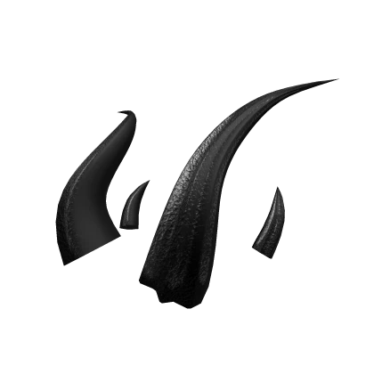 Black Ethereal Horns