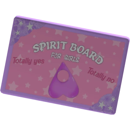 Spirit Board But For Girls