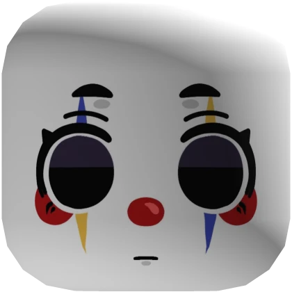Silly Staring Clown Face