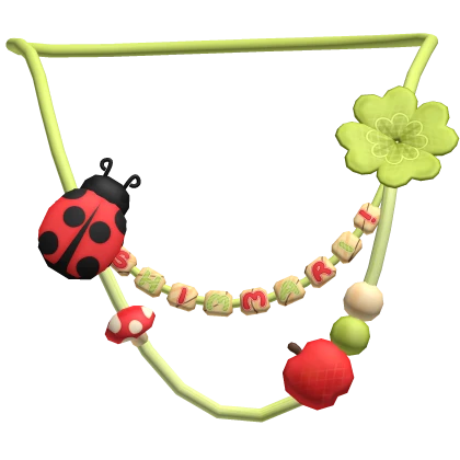 harajuku igari shoujo retro twee ladybug necklace 