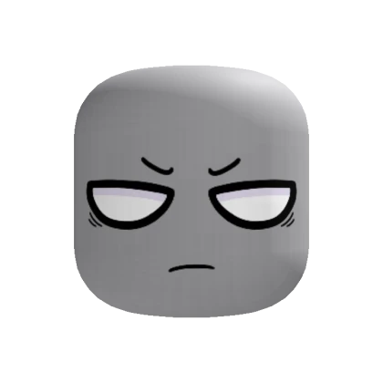 Cute Annoyed Toon Face