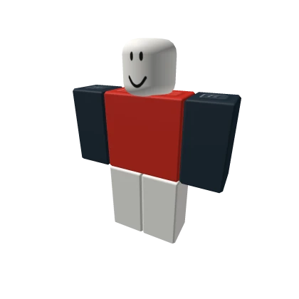 Old ROBLOX Bright Red Team Shirt