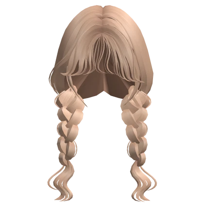 Mori Girl Braid Pigtails (Blonde)