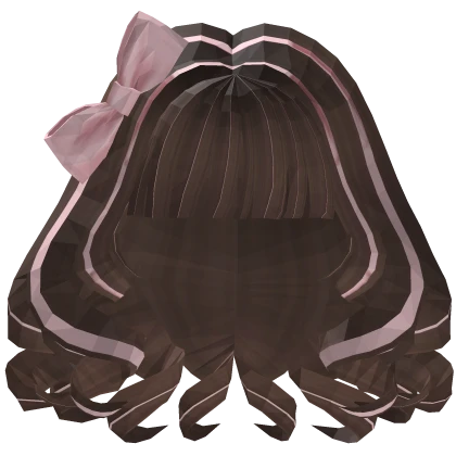 ꒰ ♡ Free short Neapolitan cute hair w ribbon