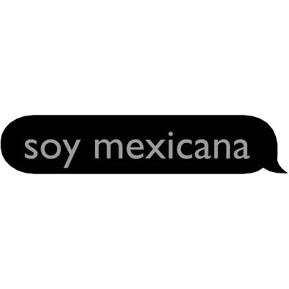 soy mexicana texto