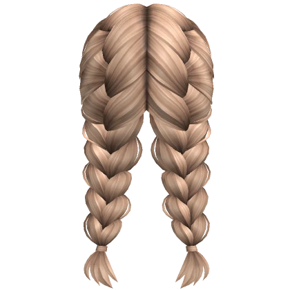 Soft French Braids (Blonde 2)