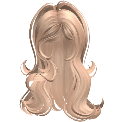 ♡ Half up Half Down Swirls in Blonde