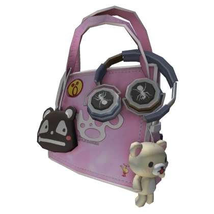 Pink Glossy Y2k Bag
