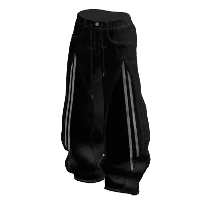 Y2k Fashion Pants Black