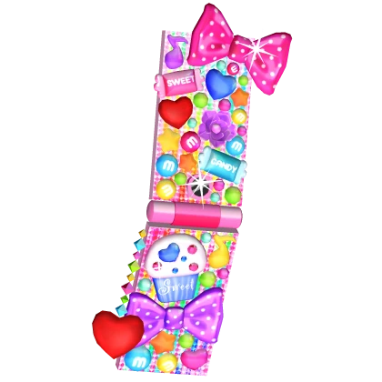 Harajuku Decora Rainbow Flip Phone