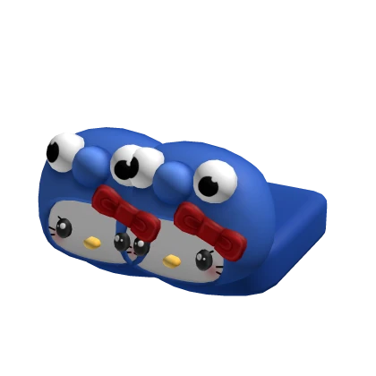 ꒰ cute cookie bear kitty slippers ♡꒱