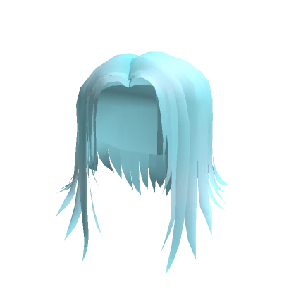 Long Straight Hair (Light Blue)