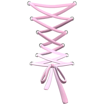 [Blush Fashion] Pink Back Laced Corset