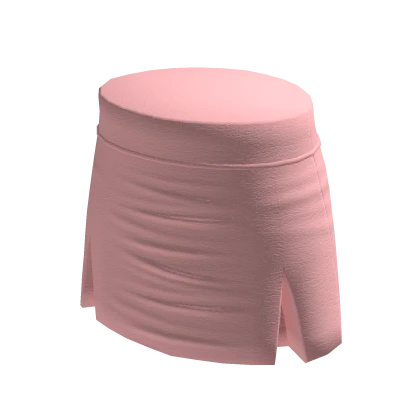 Slit skirt : Pink
