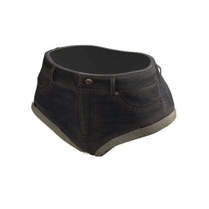 Tiny Jean Shorts (Dark)