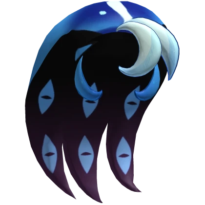 Shadow milk blue jester clown eyes weirdcore fluff