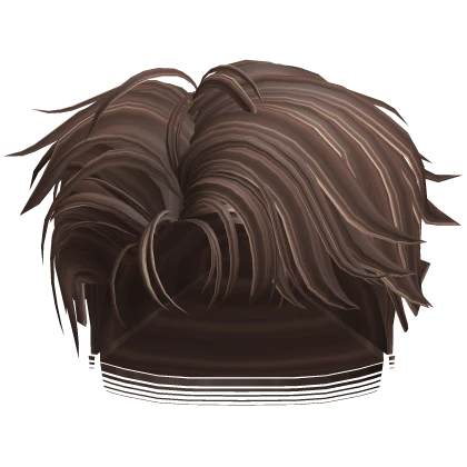 Brown&Blonde - Parted Short Fade, Light Bangs