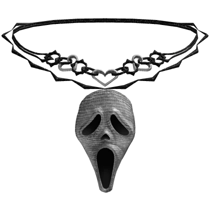 Screaming Ghost Necklace 3.0