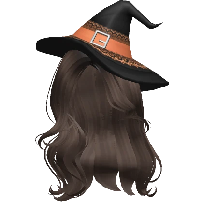 ♡ halloween witch waves in brown