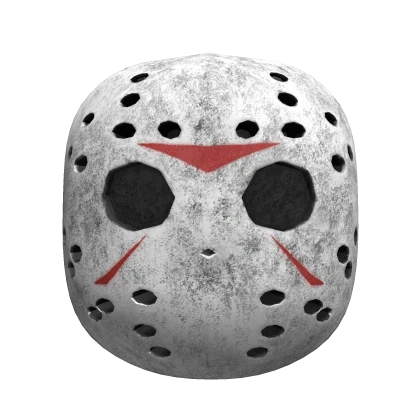 Jason Hockey Friday The 13th Face Mask White