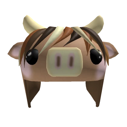 Cute High land Cow Hat