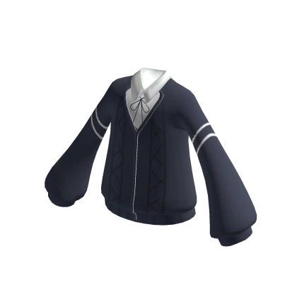 Cute Anime Sweater Baggy - Uniform 
