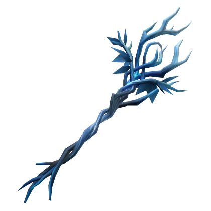 Ice Wizard's Wooden Staff