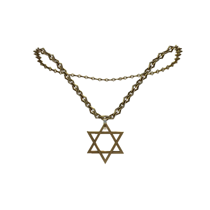 Star of David Necklace 1.0 (Gold)